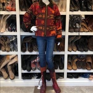 Tasha Polizzi Saddle Blanket Jacket💋